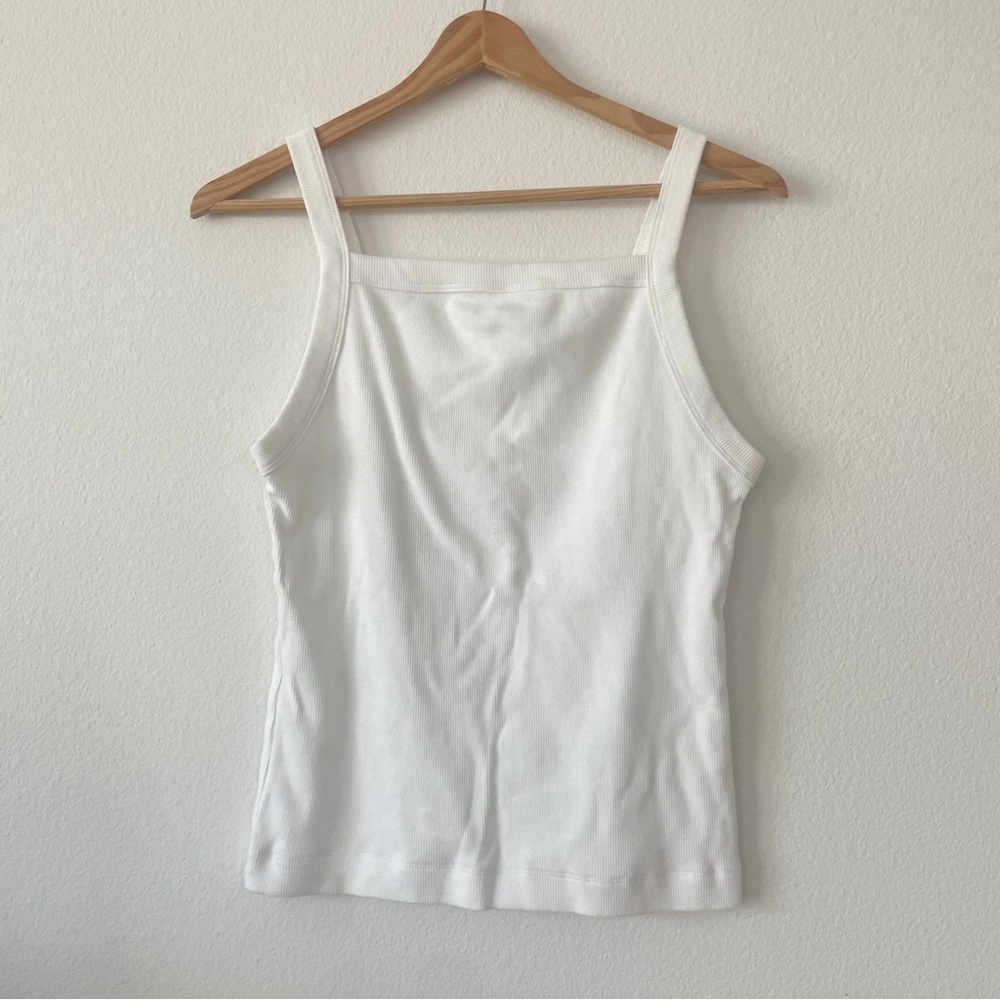 Abercrombie White Women's Tank Top